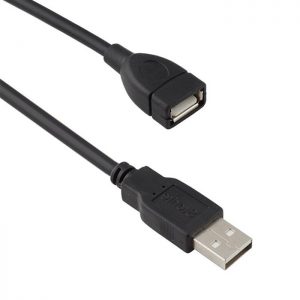 καλώδιο προέκτασης USB F - USB M 3m DeTech