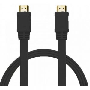 Cable DeTech HDMI 3.0m - Flat 3D - Full HD