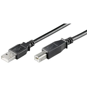 CableXpert USB A to USB B cable ferrite core 1.8 meters