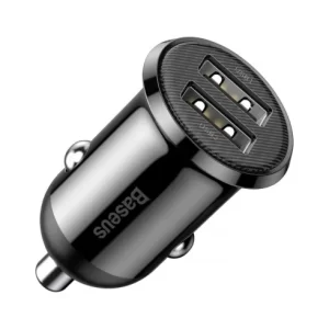 Baseus Car charger Grain Pro 2x USB 4.8A black CCALLP-01