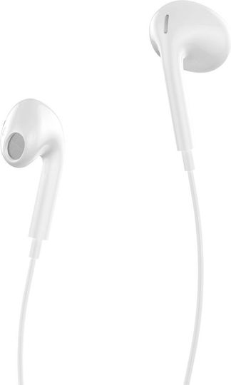 Alternative view of XO EP74 ΑΚΟΥΣΤΙΚΑ HANDSFREE TYPE-C, ΛΕΥΚΟ