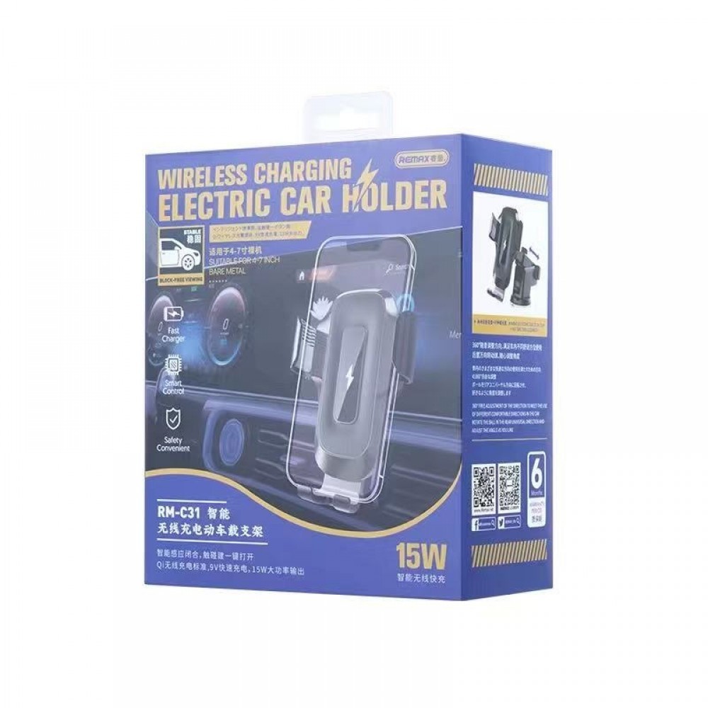 Alternative view of Universal βάση στήριξης κινητου Remax RM-C31 & Wireless charging,