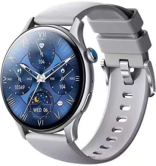 Smart watch Remax WATCH10, Ασημί
