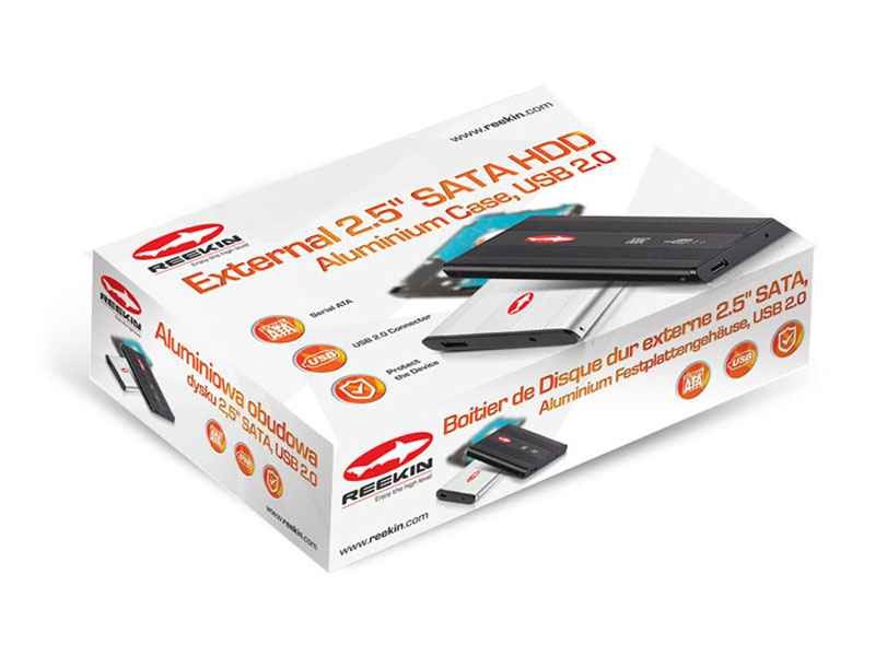2.5" HDD Case SATA Reekin USB2