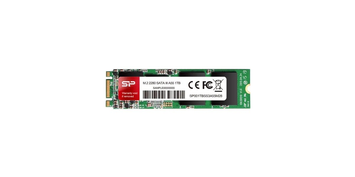 SSD Silicon Power 512GB M.2 2280 mSATA A55 3D Nand TLC