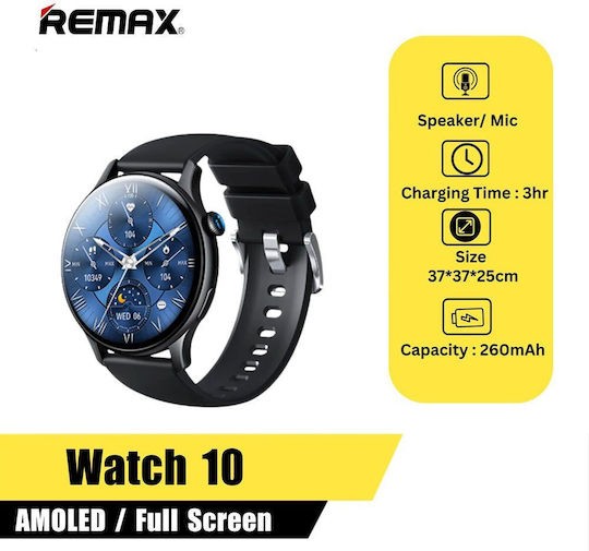 Alternative view of Smart watch Remax WATCH10, Black