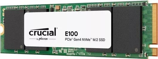 SSD 1TB Crucial M.2 (2280) E100 Gen4 NVMe PCIe intern