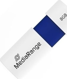 USB-Stick MediaRange 8GB USB 2.0 Slider blue