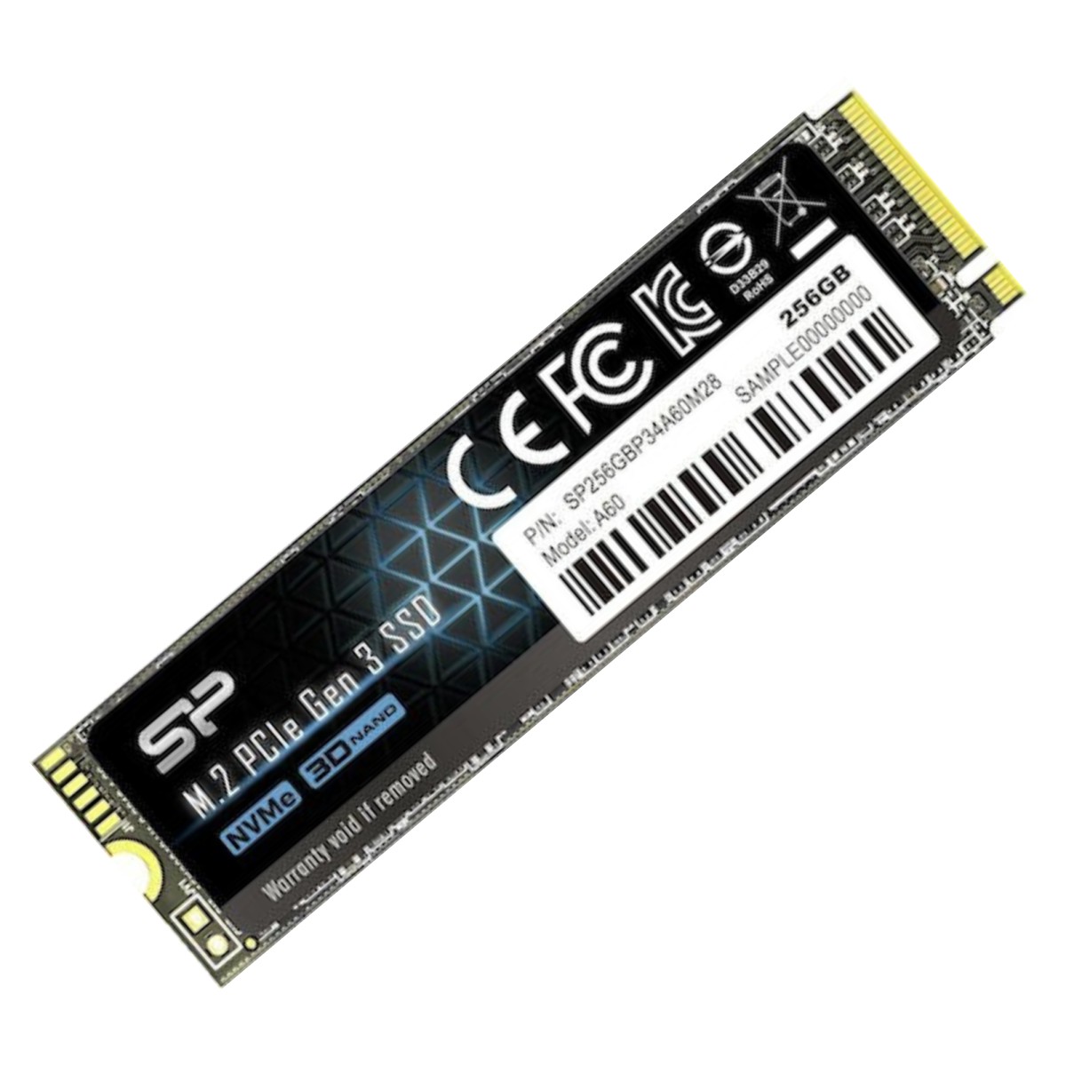 SSD Silicon Power 256GB M.2 PCI-E Ace A60 Gen 3x4 NVMe