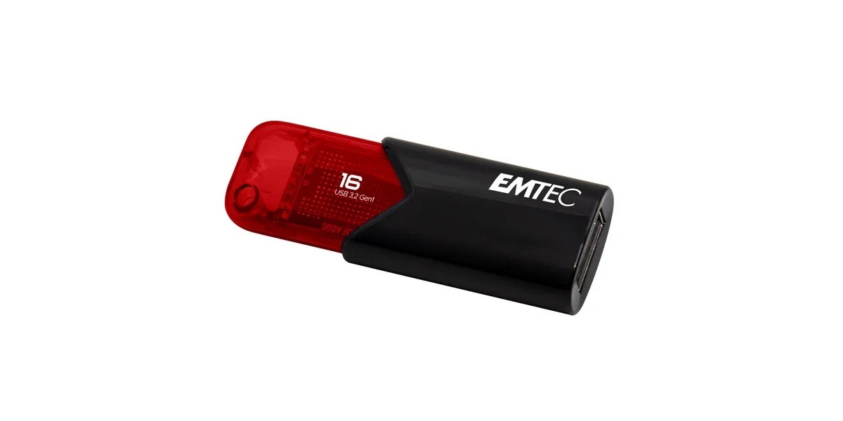 Alternative view of Emtec Click Easy B110 USB 3.2 16GB Red
