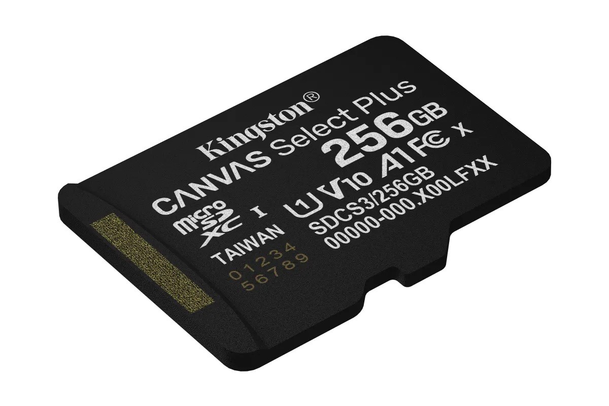 Alternative view of Κάρτα Μνήμης microSDXC 256GB Kingston Canvas Select Plus Gen3 A1 UHS-I V30